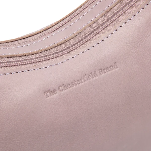 The Chesterfield Brand Borsa A Tracolla In Pelle Lilla Lavanda Irving - immagine 6
