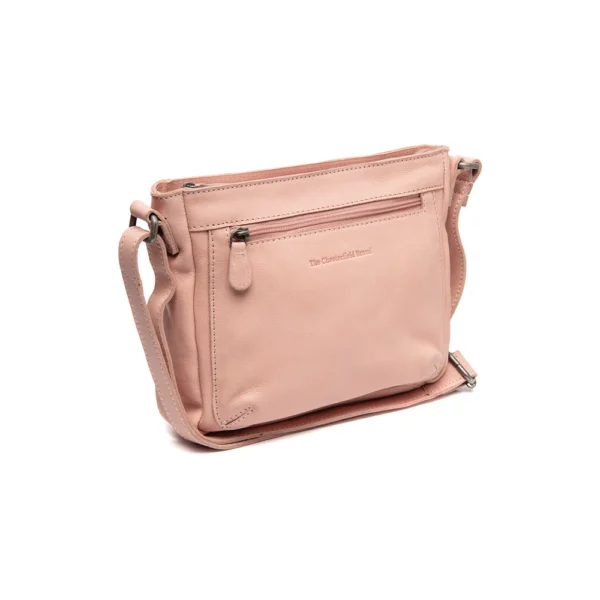 The Chesterfield Brand Borsa A Tracolla In Pelle Rosa Vintage Aston