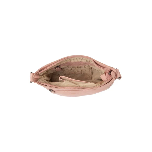 The Chesterfield Brand Borsa A Tracolla In Pelle Rosa Vintage Aston - immagine 3