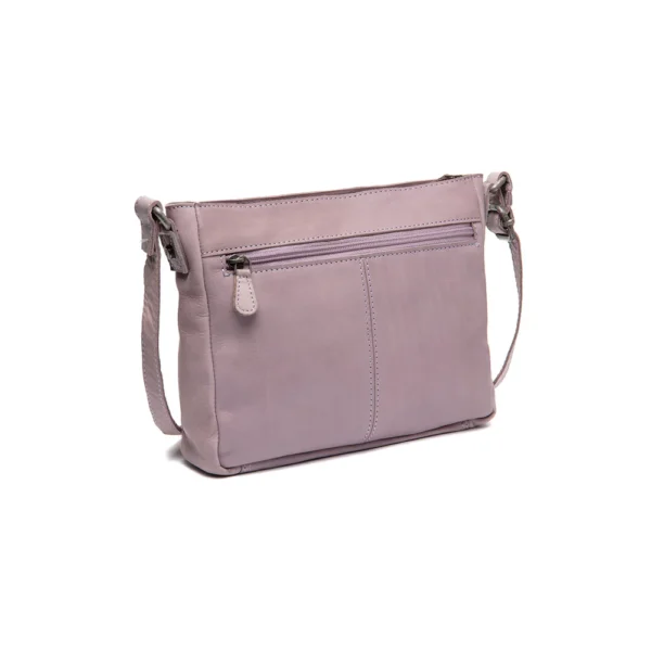 The Chesterfield Brand Borsa A Tracolla In Pelle Lilla Lavanda Aston - immagine 2