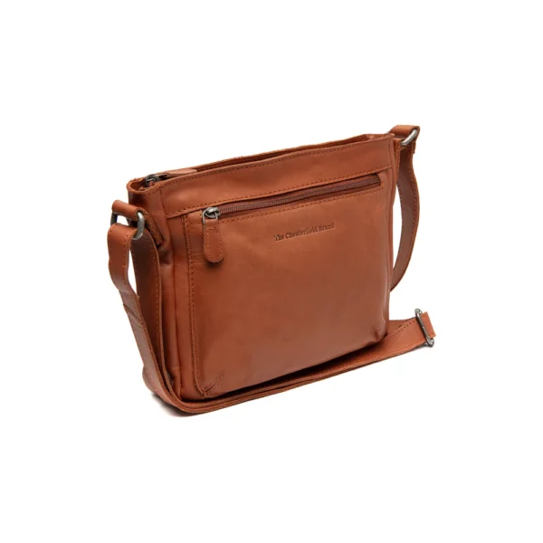 The Chesterfield Brand Borsa A Tracolla In Pelle Cognac Aston