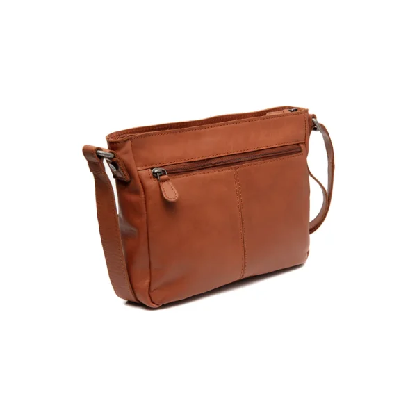 The Chesterfield Brand Borsa A Tracolla In Pelle Cognac Aston - immagine 2