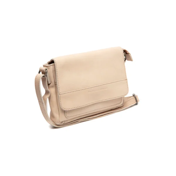 The Chesterfield Brand Borsa A Tracolla In Pelle Beige Ann - immagine 6