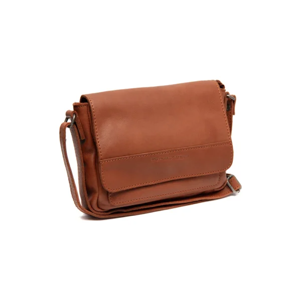 The Chesterfield Brand Borsa A Tracolla In Pelle Cognac Ann - immagine 2