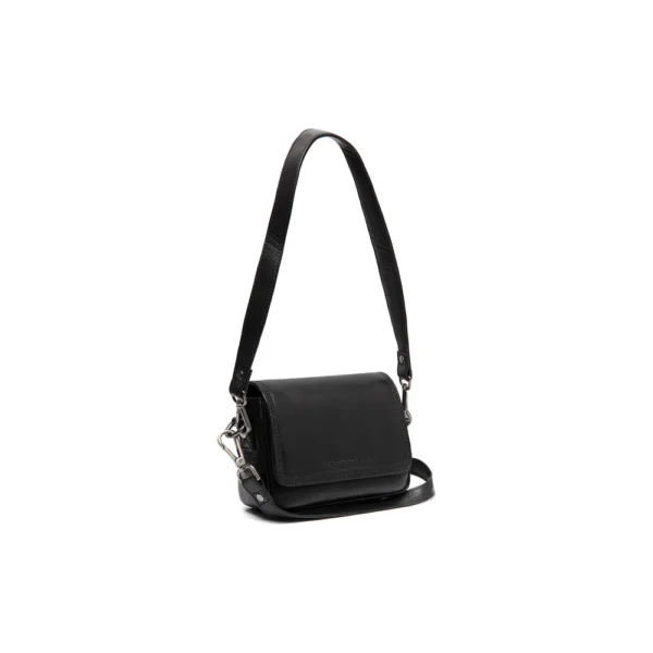 The Chesterfield Brand Borsa A Tracolla In Pelle Nero Serie Novum Marcella - immagine 2