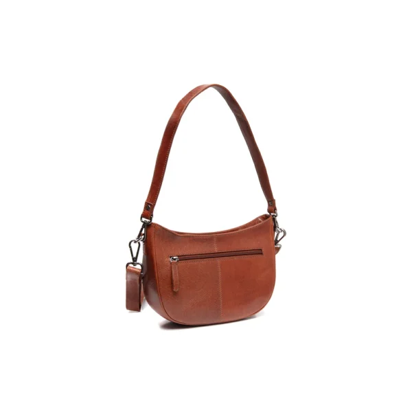 The Chesterfield Brand Borsa A Tracolla In Pelle Cognac Serie Novum Valentano
