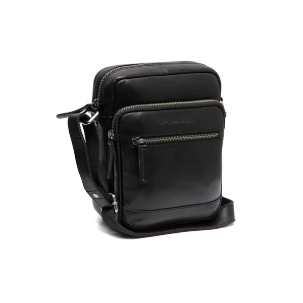 The Chesterfield Brand Borsa A Tracolla In Pelle Nero Serie Novum Amantea