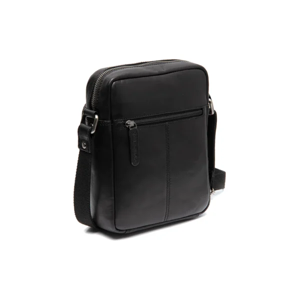 The Chesterfield Brand Borsa A Tracolla In Pelle Nero Serie Novum Amantea - immagine 2