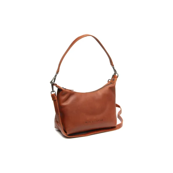 The Chesterfield Brand Borsa A Tracolla In Pelle Cognac Christie - immagine 3