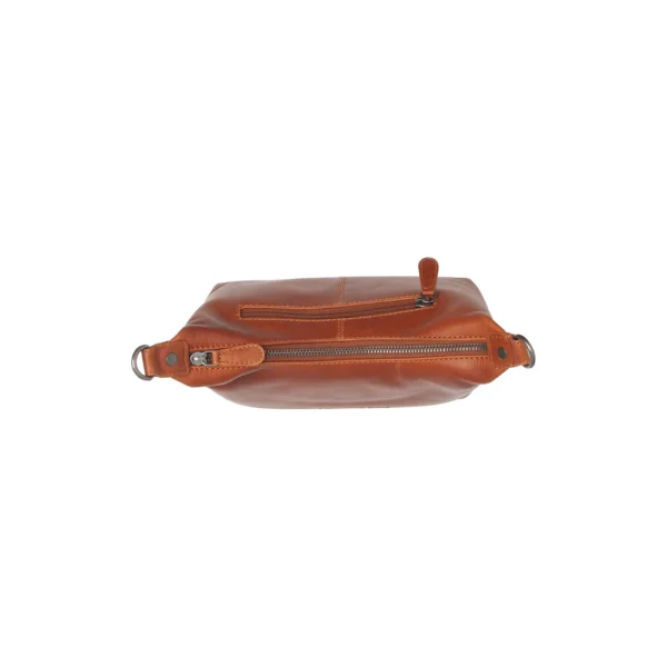 The Chesterfield Brand Borsa A Tracolla In Pelle Cognac Christie - immagine 5