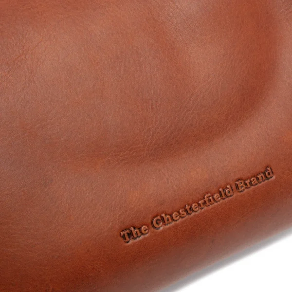The Chesterfield Brand Borsa A Tracolla In Pelle Cognac Christie - immagine 8