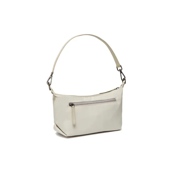 The Chesterfield Brand Borsa A Tracolla In Pelle Bianco Sporco Lovund - immagine 2