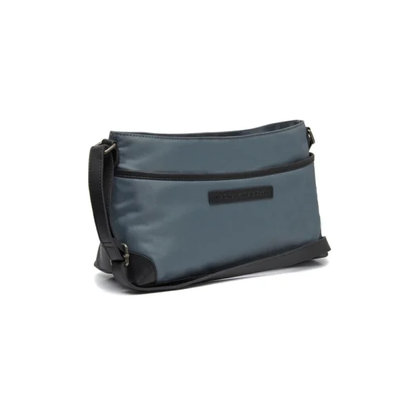 The Chesterfield Brand Borsa A Tracolla In Pelle Grigio Chiaro Nevon
