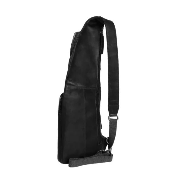 The Chesterfield Brand Borsa A Tracolla In Pelle Nero Logan