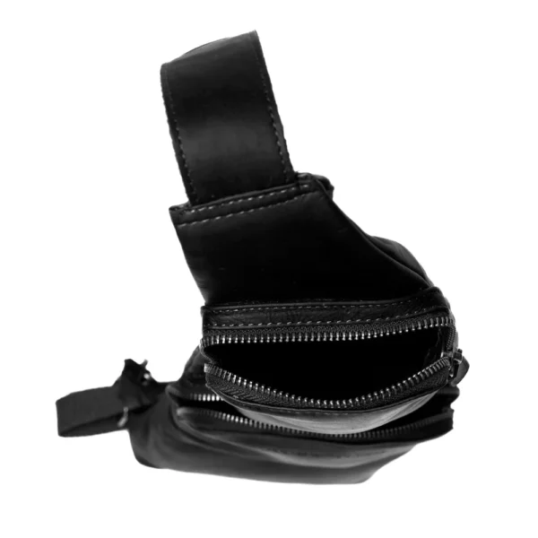 The Chesterfield Brand Borsa A Tracolla In Pelle Nero Logan - immagine 3