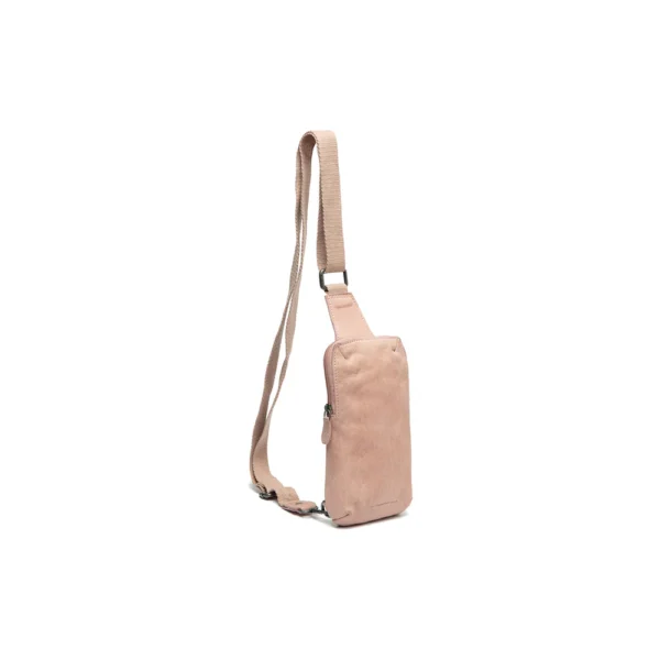 The Chesterfield Brand Borsa A Tracolla In Pelle Lilla Lavanda Cambridge