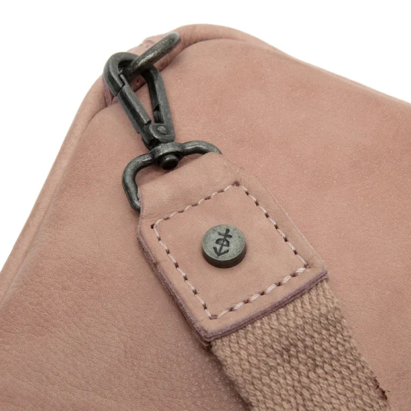 The Chesterfield Brand Borsa A Tracolla In Pelle Lilla Lavanda Cambridge - immagine 5