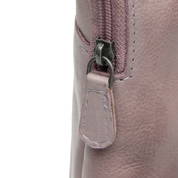The Chesterfield Brand Borsa A Tracolla In Pelle Beige Cambridge - immagine 4