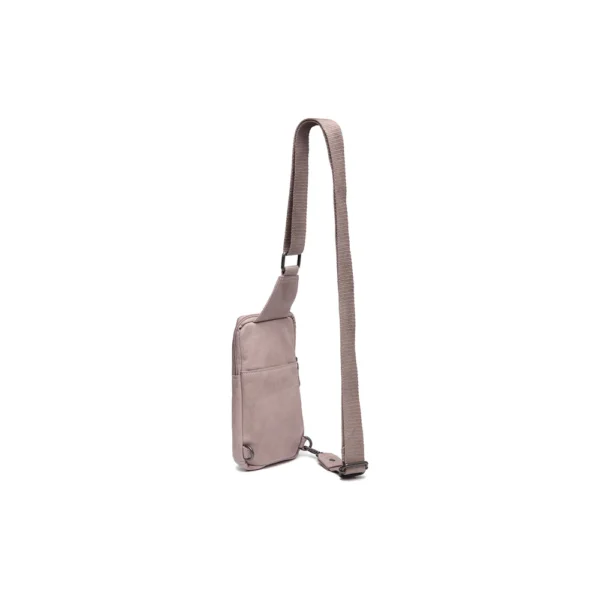 The Chesterfield Brand Borsa A Tracolla In Pelle Beige Cambridge - immagine 6