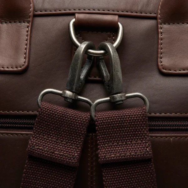 The Chesterfield Brand Zaino In Pelle Marrone Luisa - immagine 5