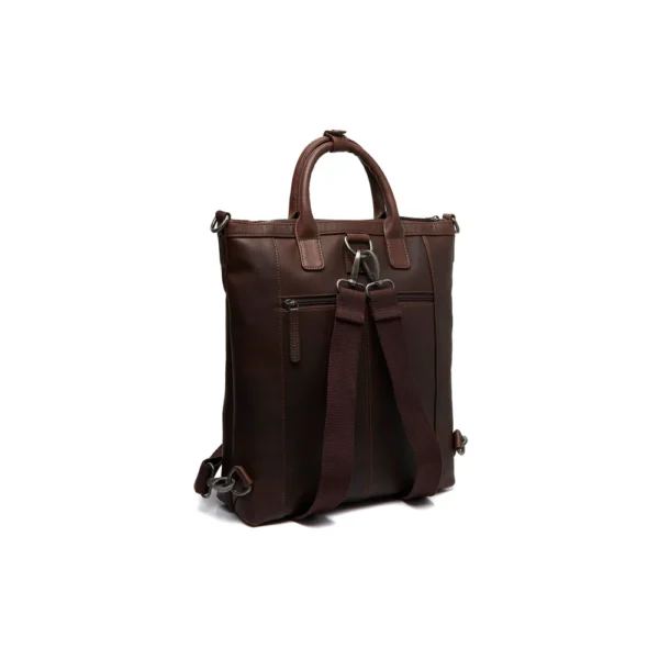 The Chesterfield Brand Zaino In Pelle Marrone Luisa - immagine 2