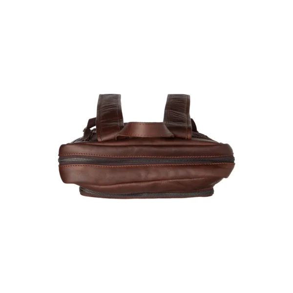 The Chesterfield Brand Zaino In Pelle Marrone Jasper - immagine 3