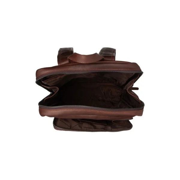 The Chesterfield Brand Zaino In Pelle Marrone Jasper - immagine 4
