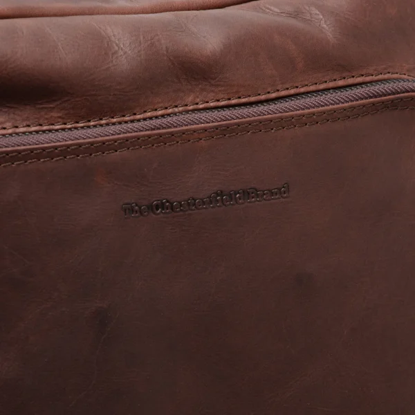 The Chesterfield Brand Zaino In Pelle Marrone Jasper - immagine 5