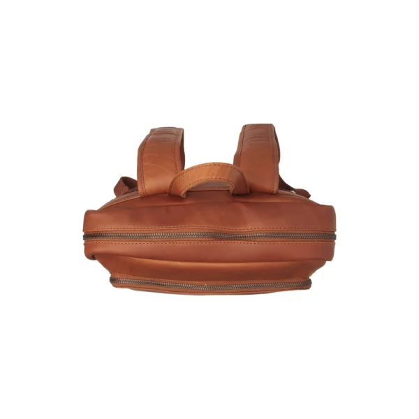 The Chesterfield Brand Zaino In Pelle Cognac Jasper - immagine 4