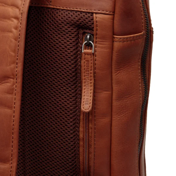 The Chesterfield Brand Zaino In Pelle Cognac Jasper - immagine 6