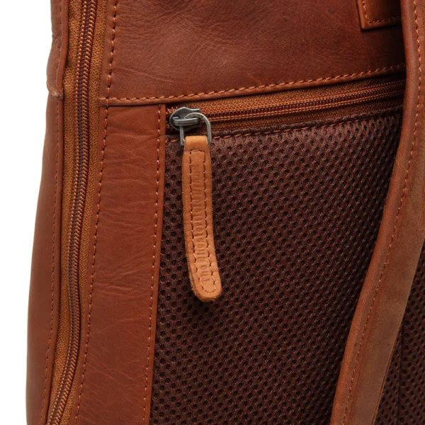 The Chesterfield Brand Zaino In Pelle Cognac Larsson - immagine 6
