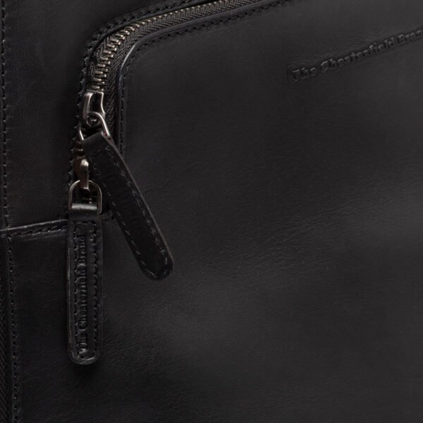 The Chesterfield Brand Zaino In Pelle Nero Serie Novum Fornella - immagine 5