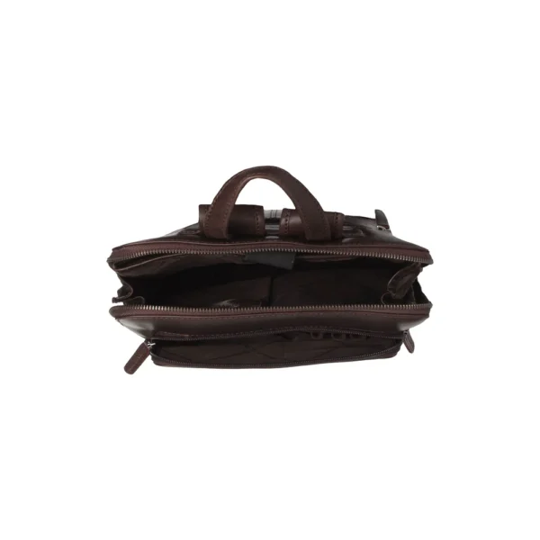 The Chesterfield Brand Zaino In Pelle Marrone Serie Novum Fornella - immagine 4
