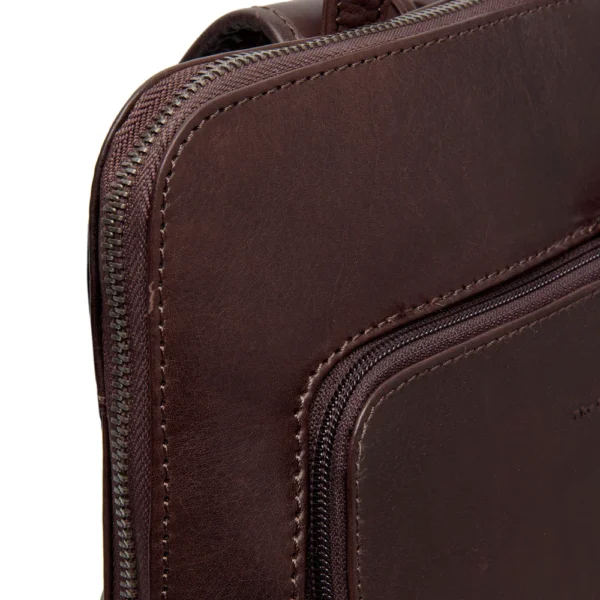 The Chesterfield Brand Zaino In Pelle Marrone Serie Novum Fornella - immagine 5