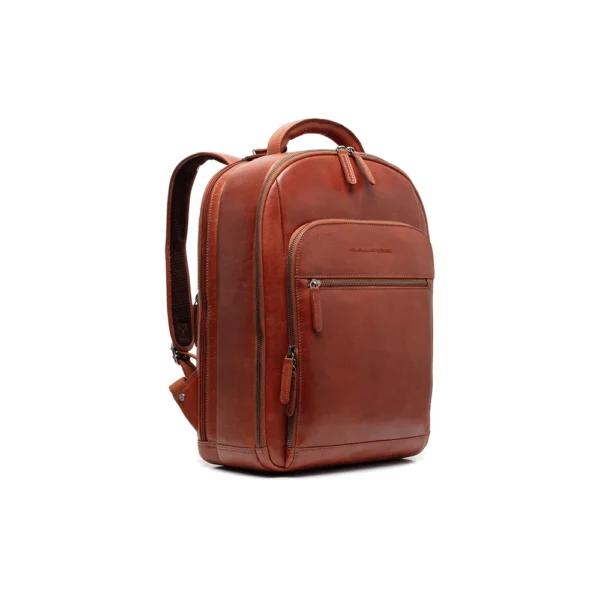 The Chesterfield Brand Zaino In Pelle Cognac Serie Novum Maggiore