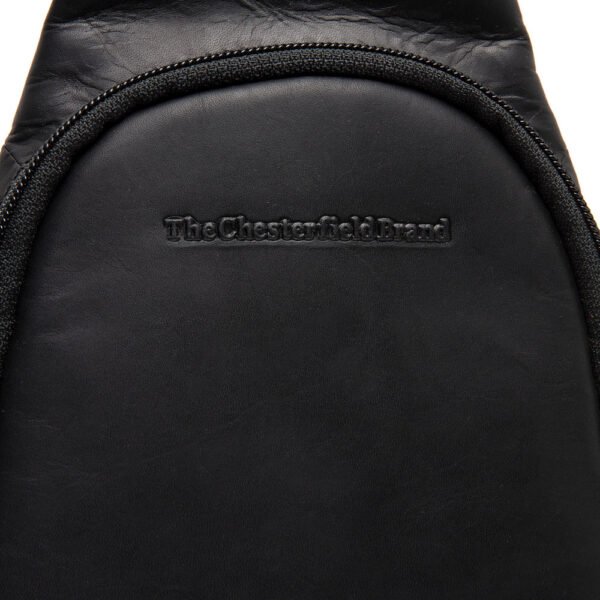 The Chesterfield Brand Borsa A Tracolla In Pelle Nero Bowey - immagine 5