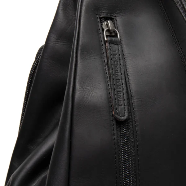 The Chesterfield Brand Zaino In Pelle Nero Howard - immagine 5