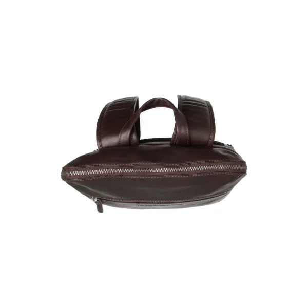 The Chesterfield Brand Zaino In Pelle Marrone Filmore - immagine 3