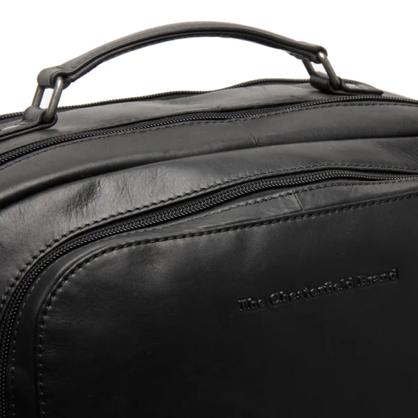The Chesterfield Brand Zaino In Pelle Nero Lennox - immagine 6