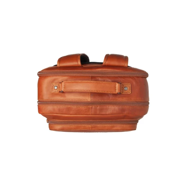 The Chesterfield Brand Zaino In Pelle Cognac Lennox - immagine 4