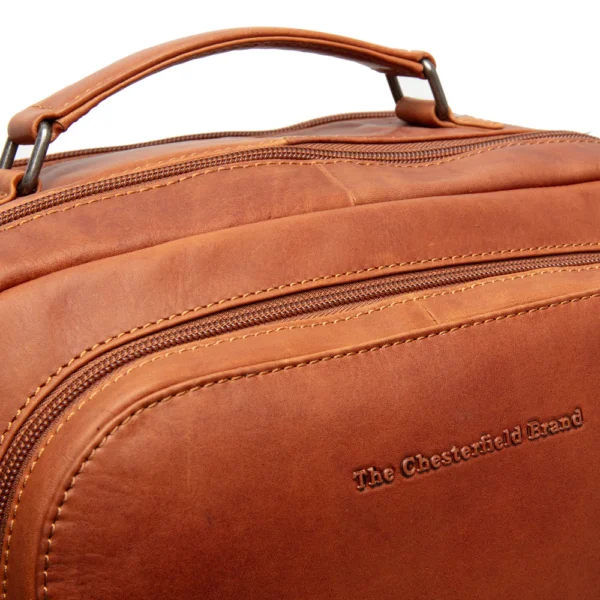 The Chesterfield Brand Zaino In Pelle Cognac Lennox - immagine 2