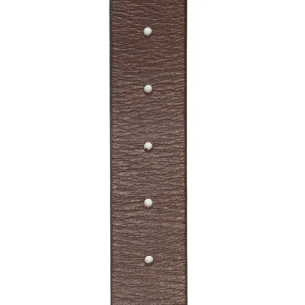 The Chesterfield Brand Cintura In Pelle Morrison Marrone - immagine 5