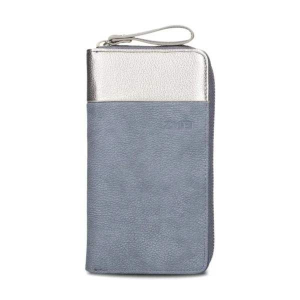 ZWEI PORTAFOGLI EVA Wallet EV2 nubuk-sky - immagine 2