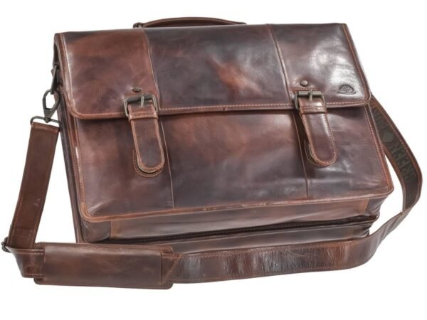 Greenburry Cartella da Lavoro Teak Marrone Rugged - immagine 6