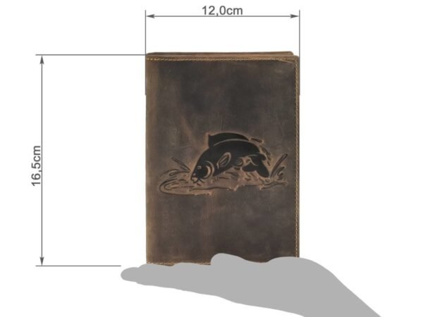 Greenburry Porta Documenti 4 Scomparti Carpa Marrone Vintage - immagine 8