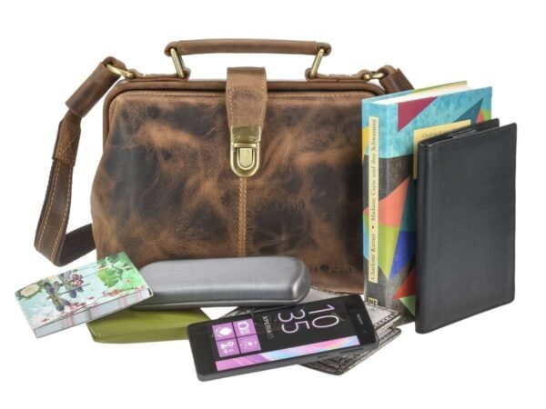 Greenburry Borsa Con Chiusura A Morsetto Piccola Vintage - immagine 12