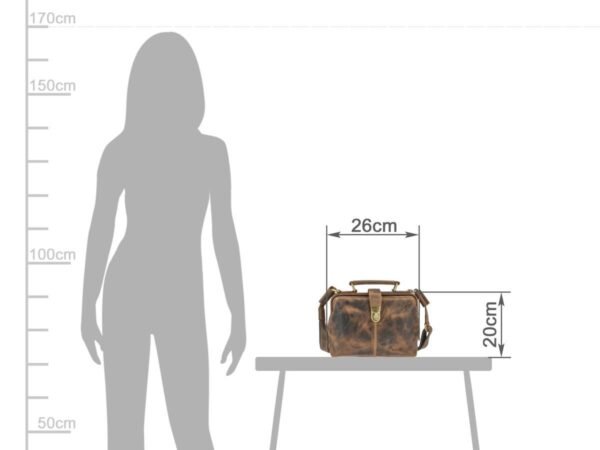 Greenburry Borsa Con Chiusura A Morsetto Piccola Vintage - immagine 11