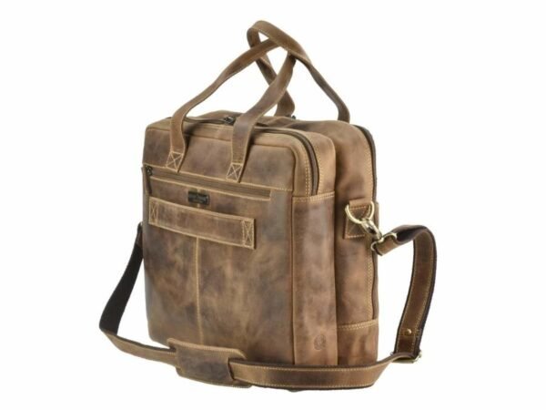 Greenburry Cartella Porta PC 17" Vintage In Pelle - immagine 8