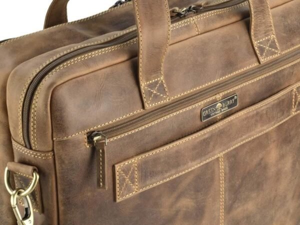 Greenburry Cartella Porta PC 17" Vintage In Pelle - immagine 9