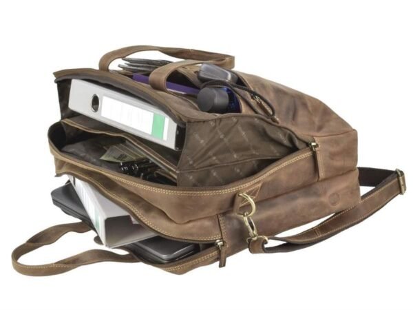 Greenburry Cartella Porta PC 17" Vintage In Pelle - immagine 11